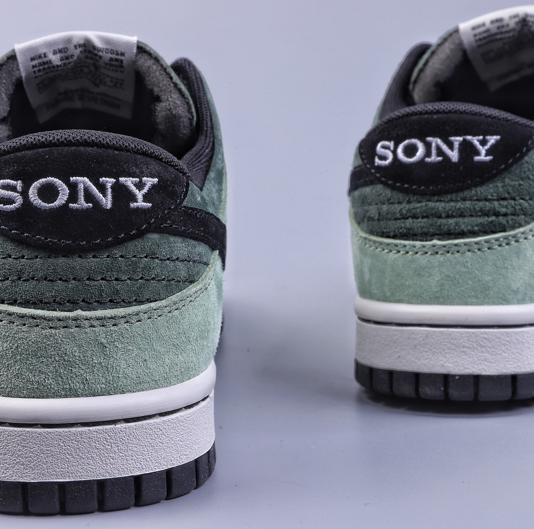 340 Z版Nike SB Dunk Low 草绿黑倒钩 CU1726-777