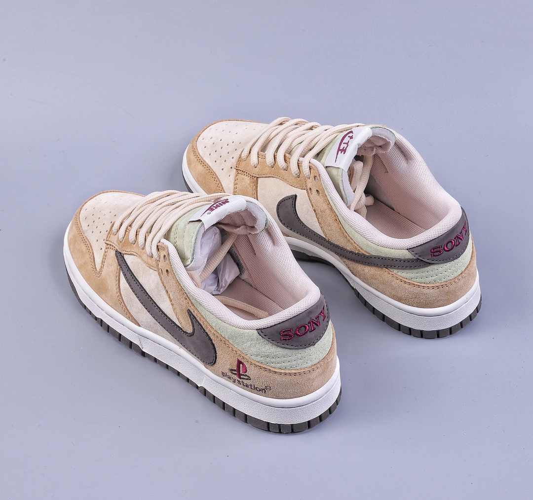 340 Z版Nike SB Dunk Low 草绿黑倒钩 CU1726-666