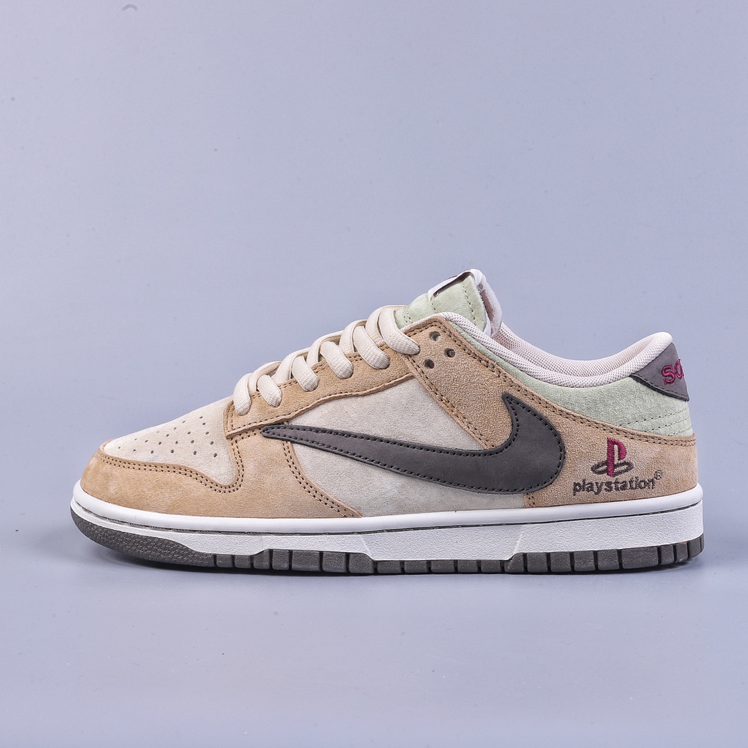 340 Z版Nike SB Dunk Low 草绿黑倒钩 CU1726-666