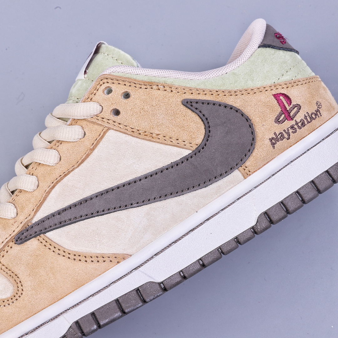 340 Z版Nike SB Dunk Low 草绿黑倒钩 CU1726-666