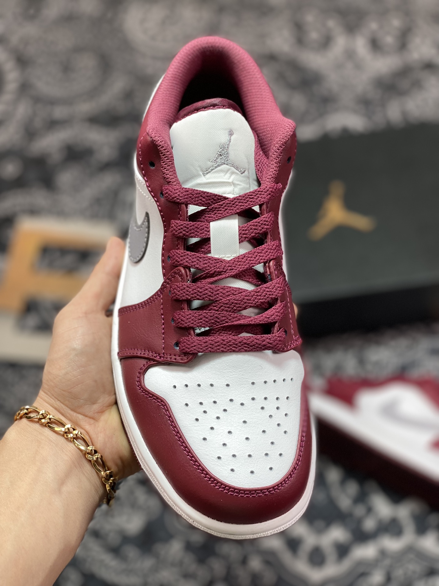 240 优选 DT纯原Air Jordan 1 Low AJ1乔1低帮文化篮球鞋 553558-615