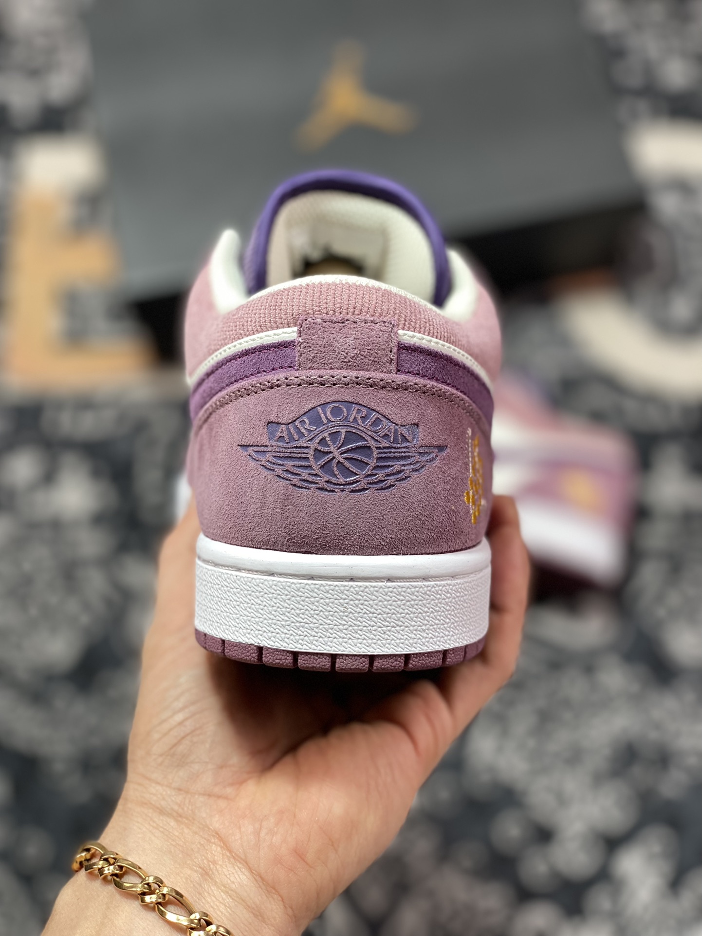 200  Air Jordan 1 Low 库洛米 紫 AJ1低帮休闲板鞋 DR8057-500