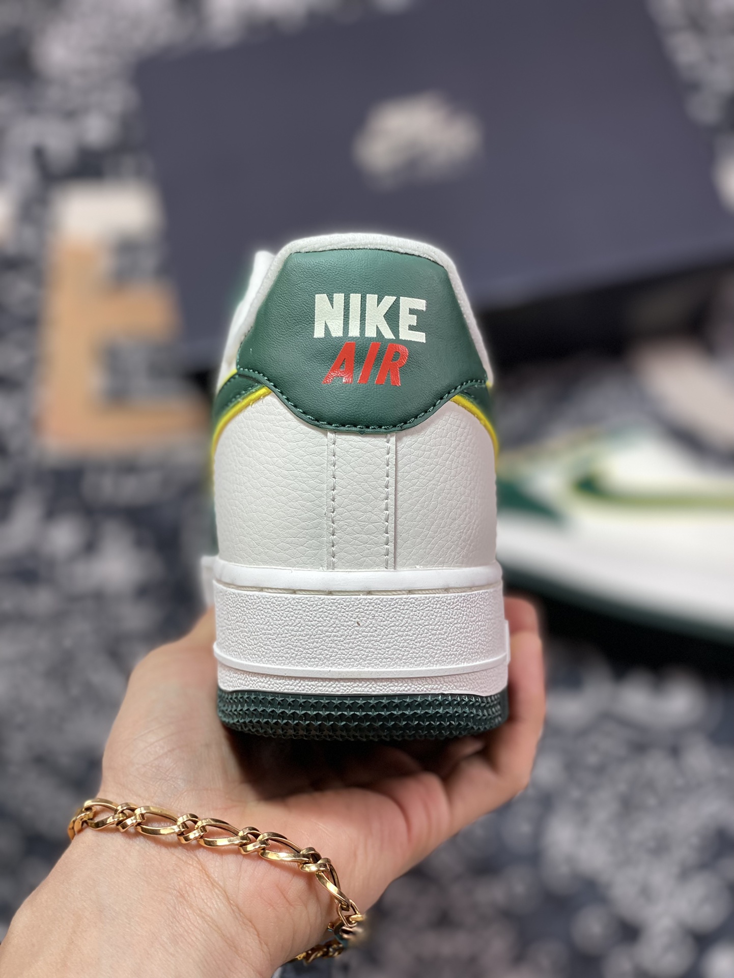 200 Nike Air Force 1'07 LV8 Low"Noble Green"空军一号系列低帮板鞋“皮革贵族绿白亮绿”FD0341-133