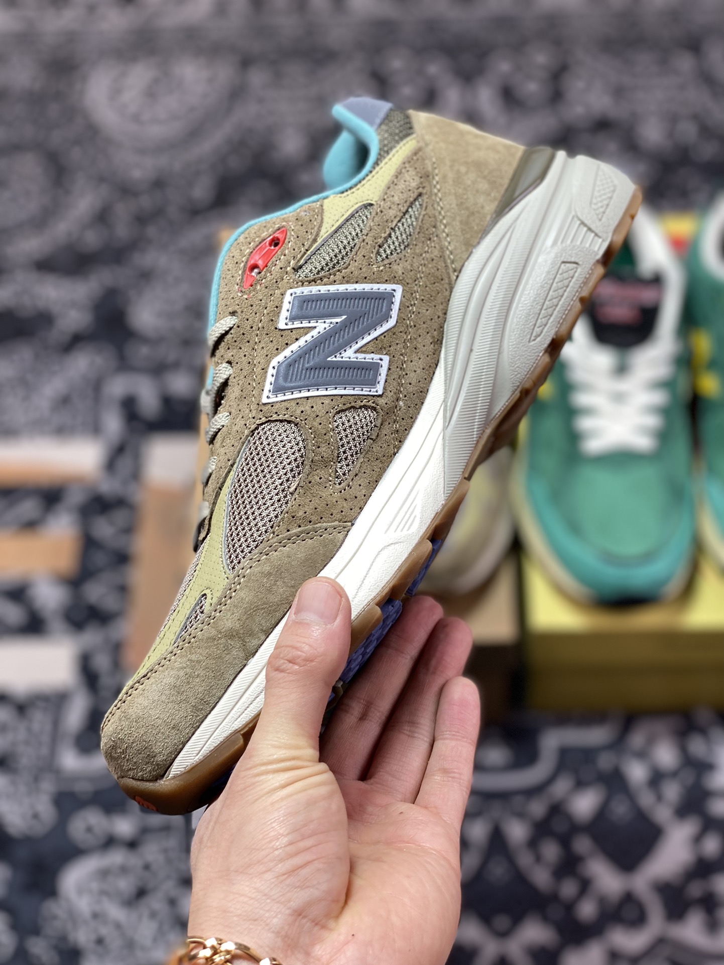 New Balance Made in USA M990V3 ”Here to Stay” Third Generation Series Low-top Running Shoes ”15th Anniversary Gray Brown” M990BD3