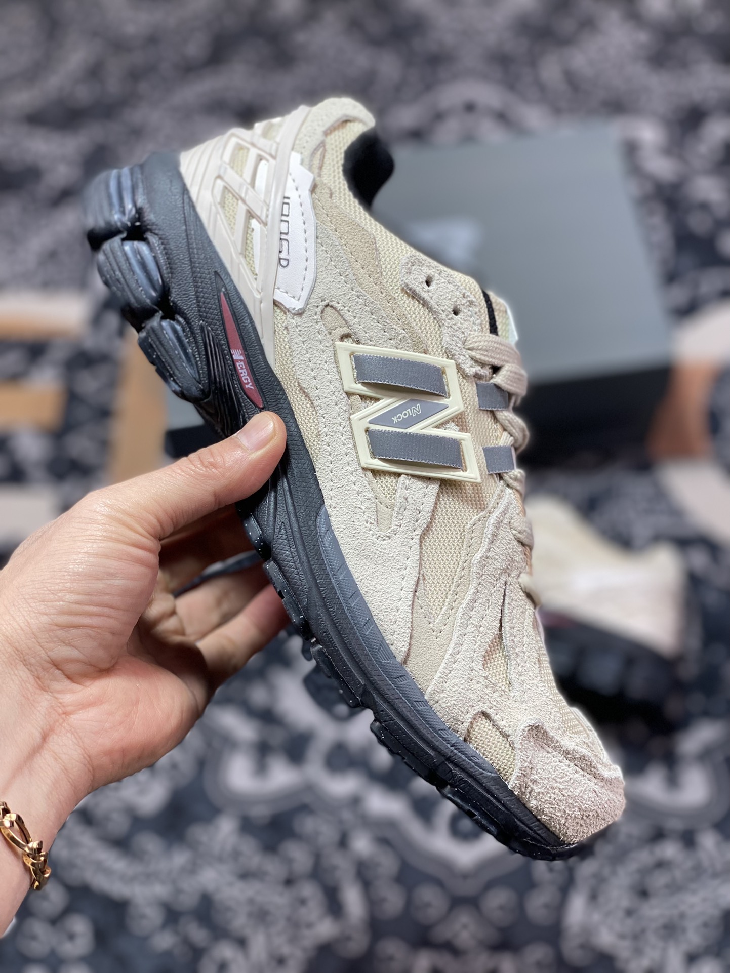 NBNew Balance M1906Dv2 ”Protection Pack” series complex jogging shoes ”Deconstructed suede sandy yellow gray” M1906DB