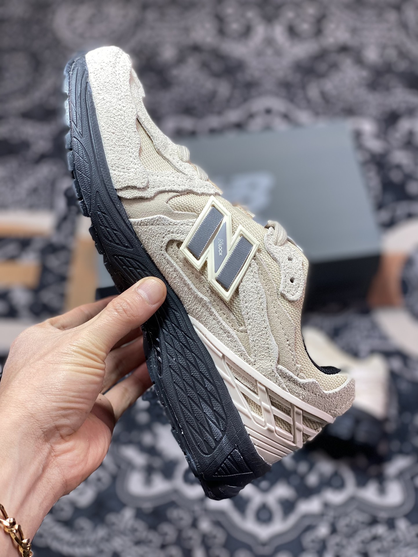 NBNew Balance M1906Dv2 ”Protection Pack” series complex jogging shoes ”Deconstructed suede sandy yellow gray” M1906DB