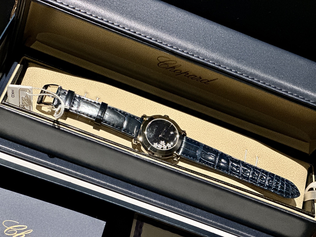 Luxury White Stone Watch with Dancing Diamonds for Women - 图片 2