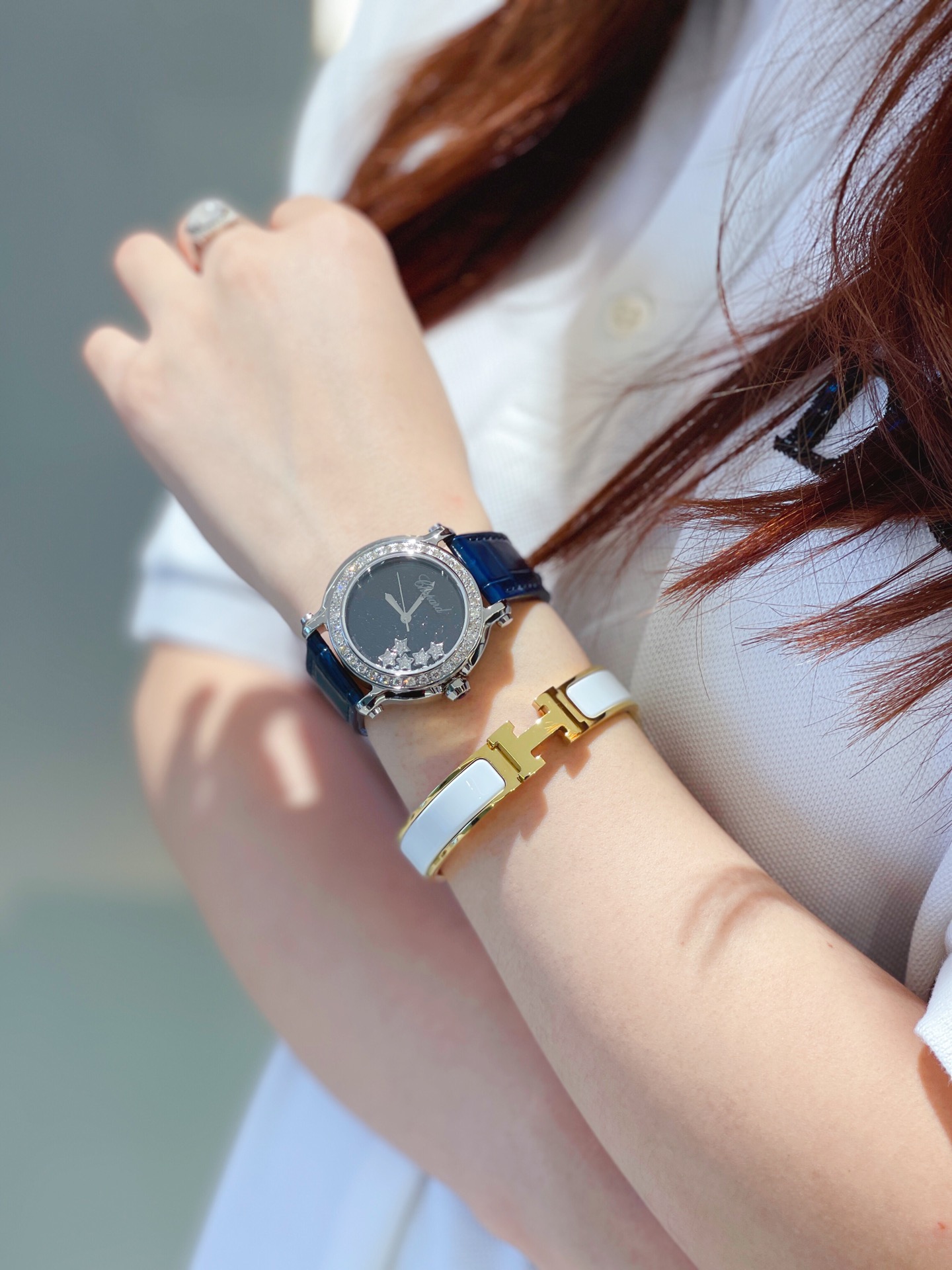 Happy Diamonds Watch: Elegant Design with Dancing Diamonds - 图片 6