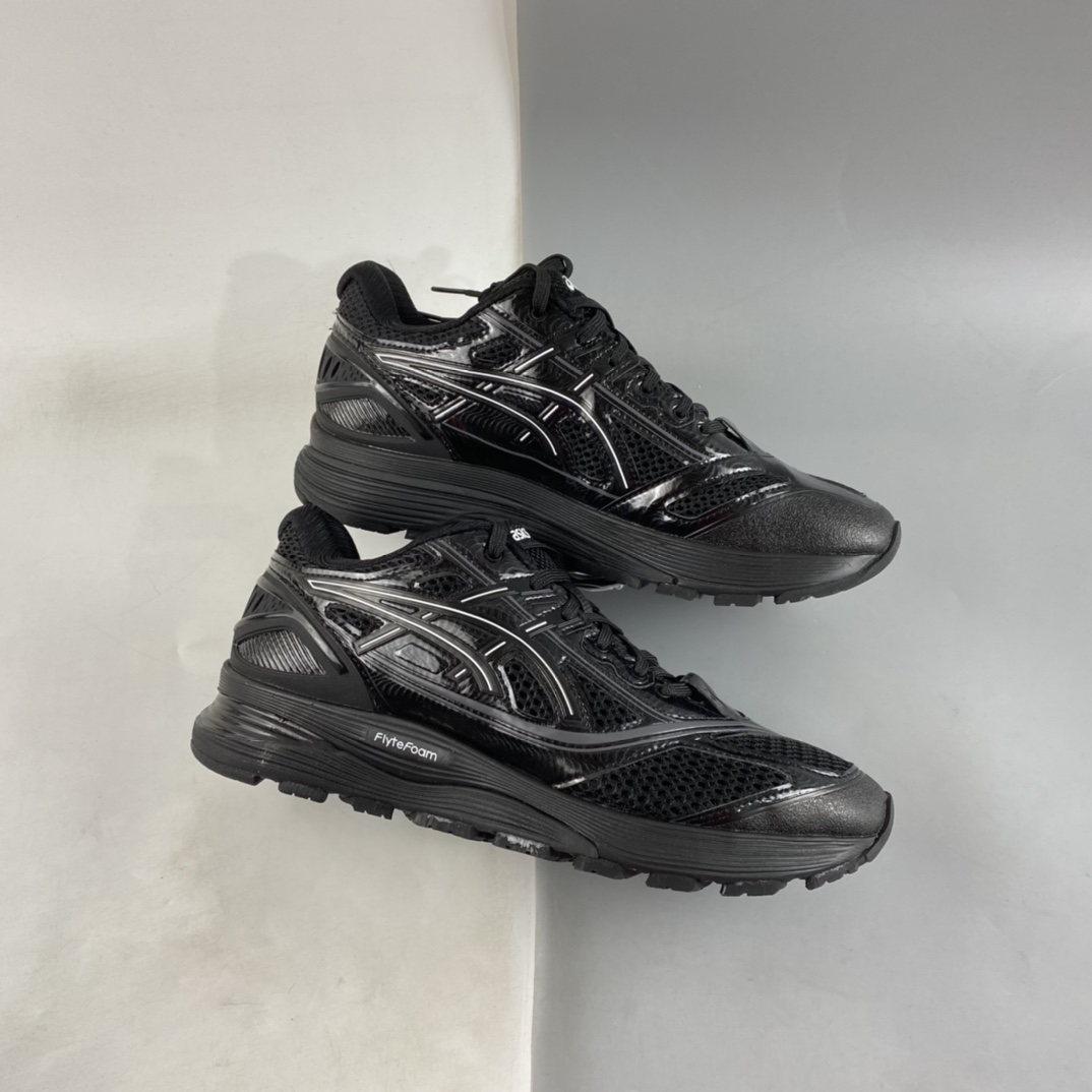 Kiko Kostadinov x ASICS Gel-Korika series low-top running shoes 1023A010-001 are once again co-branded with fashion genius Kiko Kostadinov