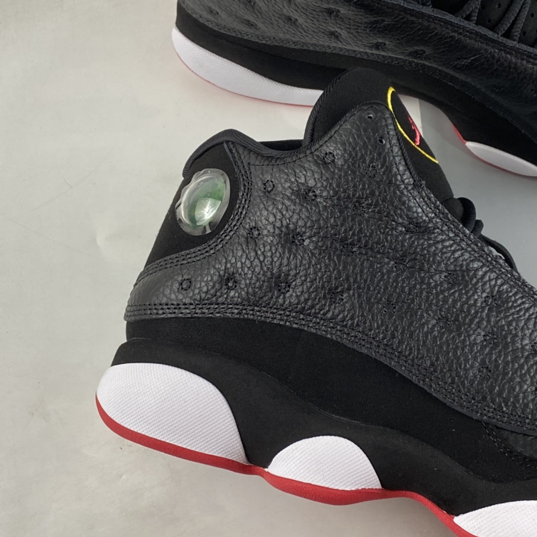 Air Jordan 13 XIII ”Playoffs” Michael Jordan AJ13 generation basketball shoes ”All-Star Playoffs Black and Red” 414571-062