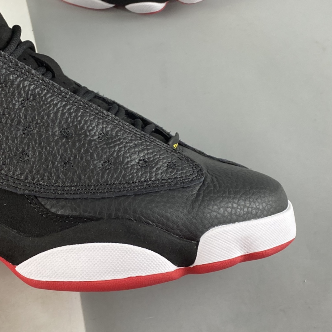 Air Jordan 13 XIII ”Playoffs” Michael Jordan AJ13 generation basketball shoes ”All-Star Playoffs Black and Red” 414571-062