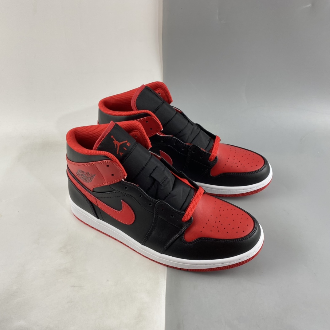 P260 Air Jordan 1 Mid "Alternate Bred" AJ1 乔1小禁穿 中邦篮球鞋 DQ8426-060