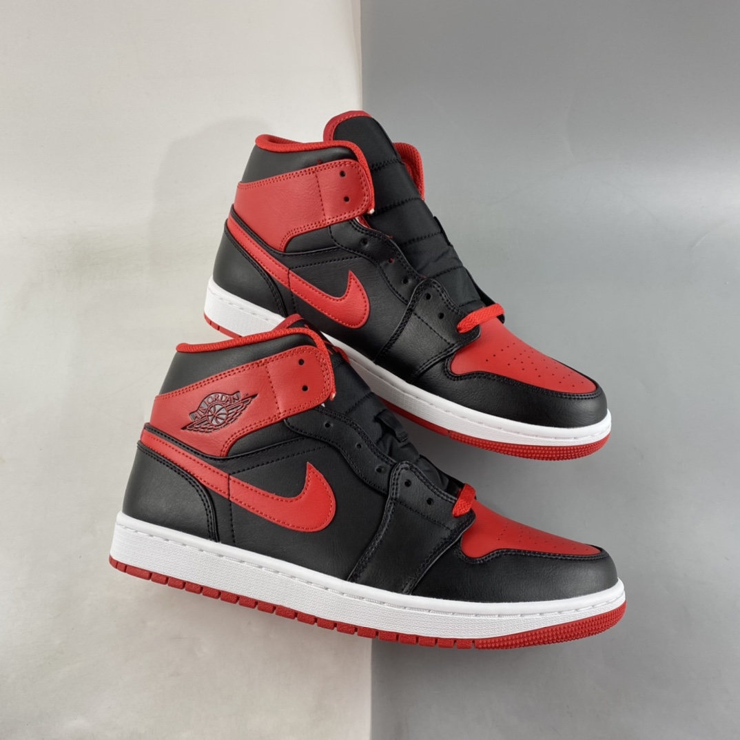 P260 Air Jordan 1 Mid "Alternate Bred" AJ1 乔1小禁穿 中邦篮球鞋 DQ8426-060