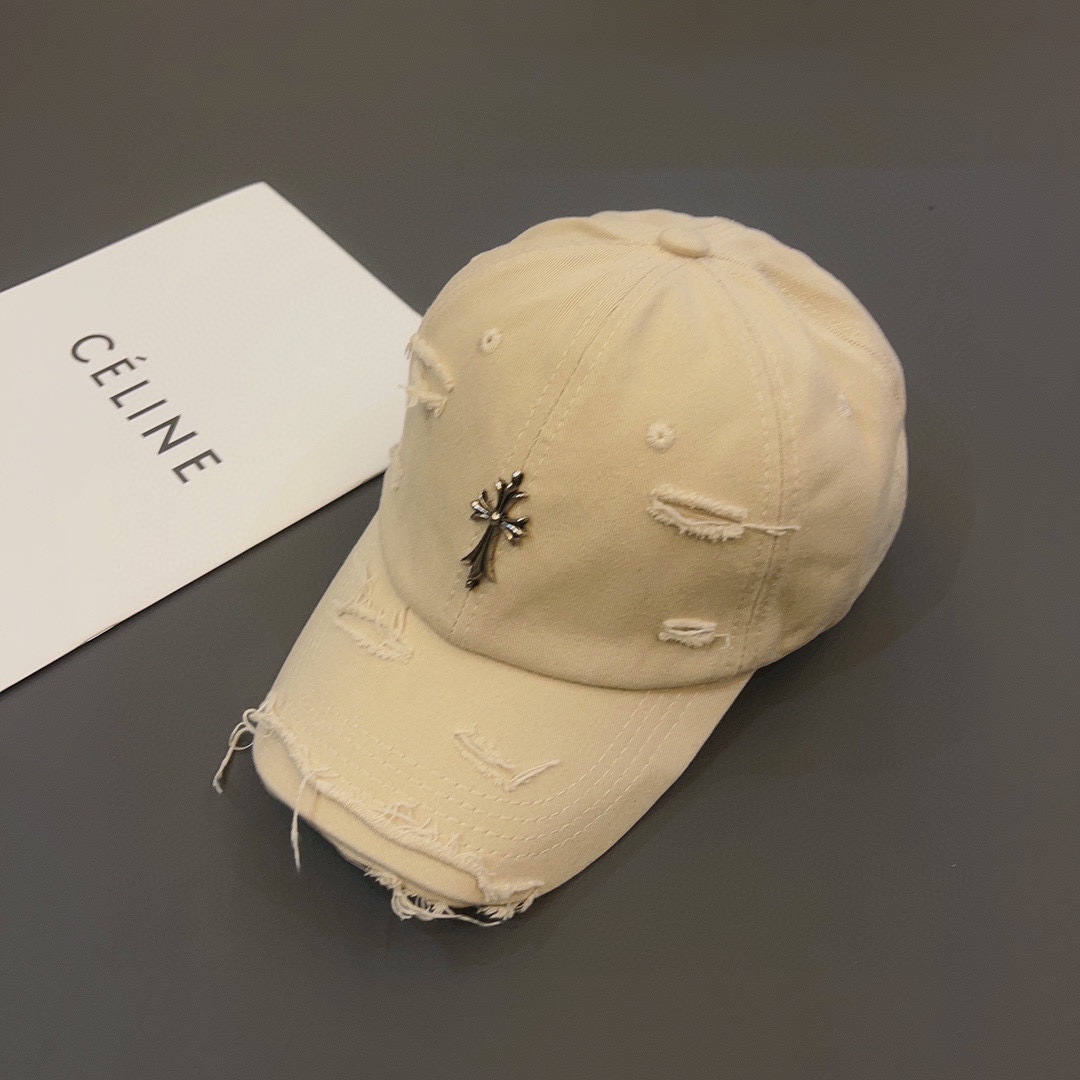 [Chrome Hearts Hats]Not packaged The version of this hat of Croheart Cross is