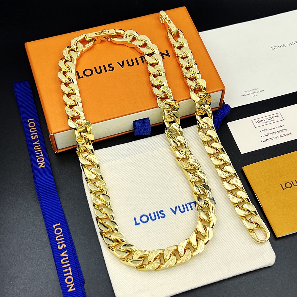 路易威登 Louis Vuitton 传世高定珠宝耳环项链戒指首饰 #1D0E7624 6