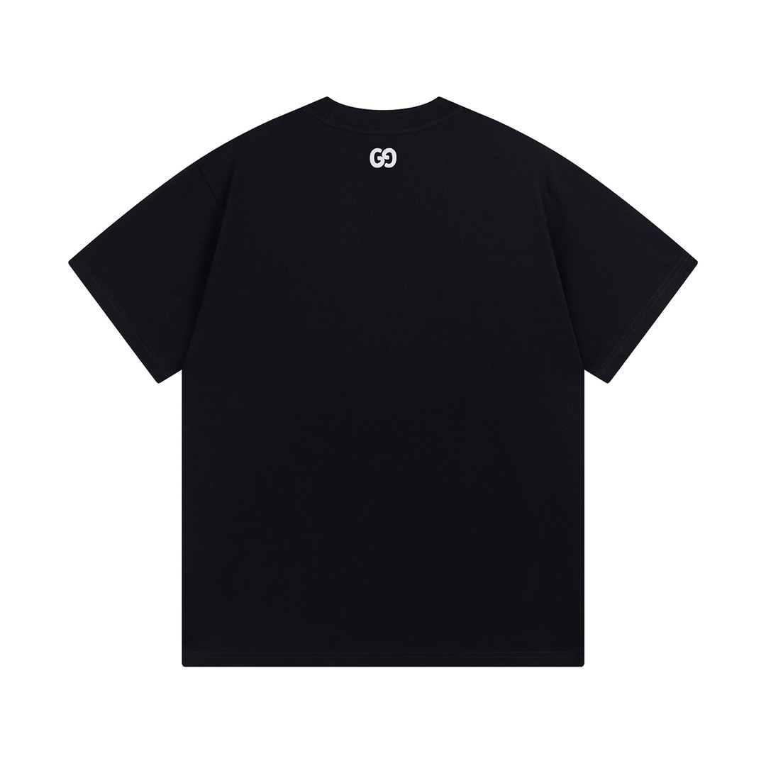 古驰/Gucci 春夏新款 发泡字母印花圆领短袖
