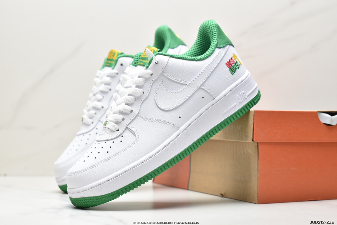 Air Force 1'07 Low ”White Silver Laser Blue” Air Force One classic low-cut sneakers CV1699-100