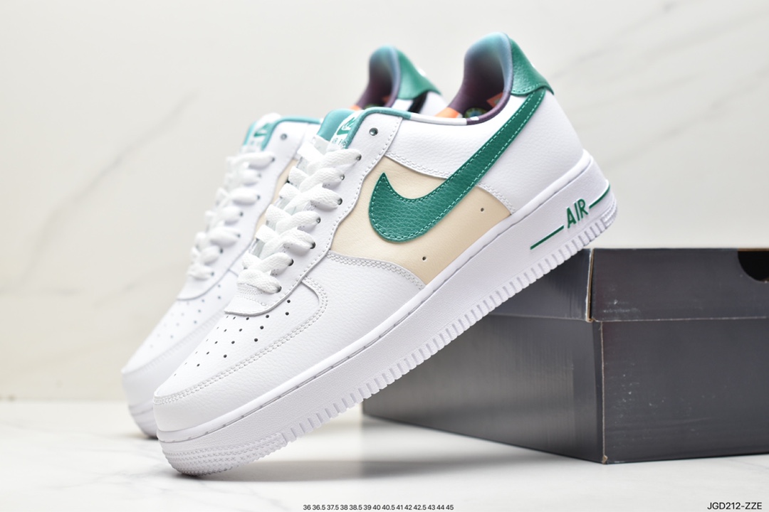 Air Force 1'07 Low ”White Silver Laser Blue” Air Force One classic low-cut sneakers CV1699-100