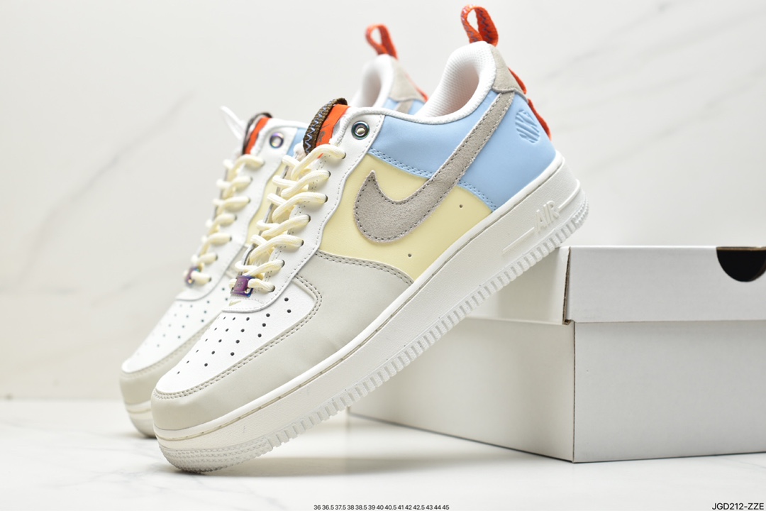 Nike Air Force 1 Low ”White/Black Lndian” Air Force 1 classic low-cut sneakers ”leather white and black totem” CZ7933-100