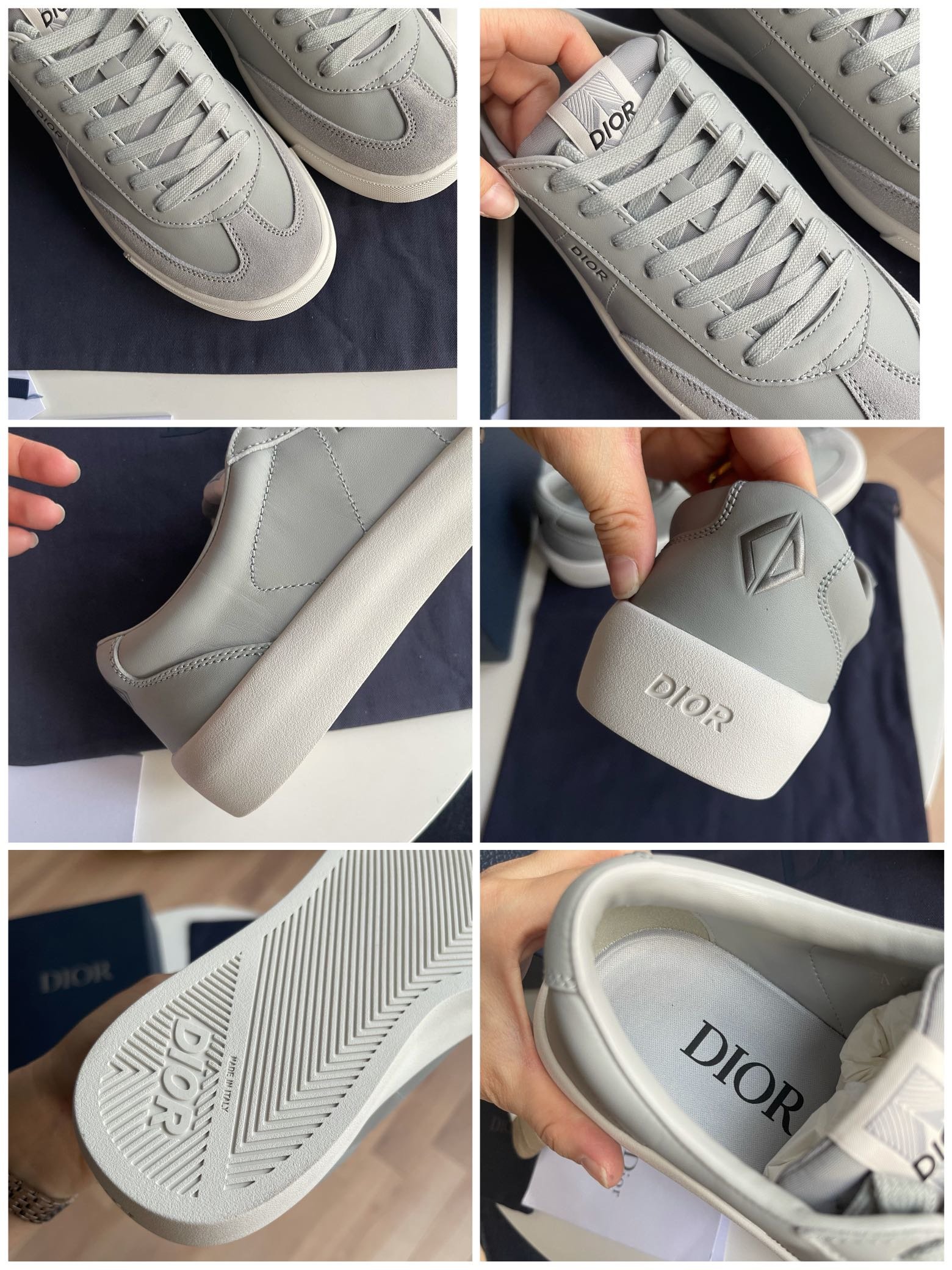 灰色D家新款B101运动鞋本季新款单