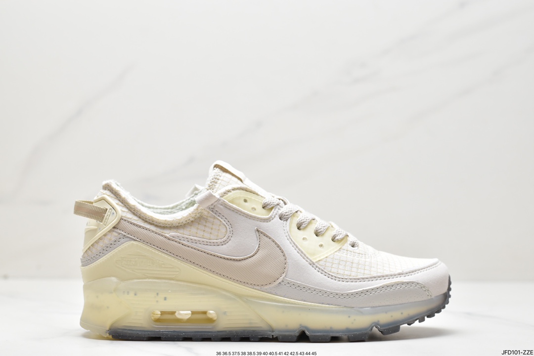 170 耐克Nike Air Max Terrascape 90"Light Bone"山川地形系列慢跑鞋“牛津布骨白果冻底”DC9450-001