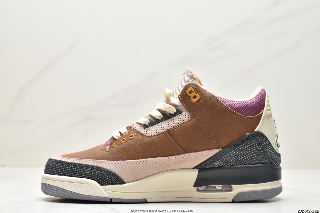 240 Air Jordan 3 Retro SE "Archaeo Brown" 棕色拼接 AJ3 乔丹3代 DR8869-200