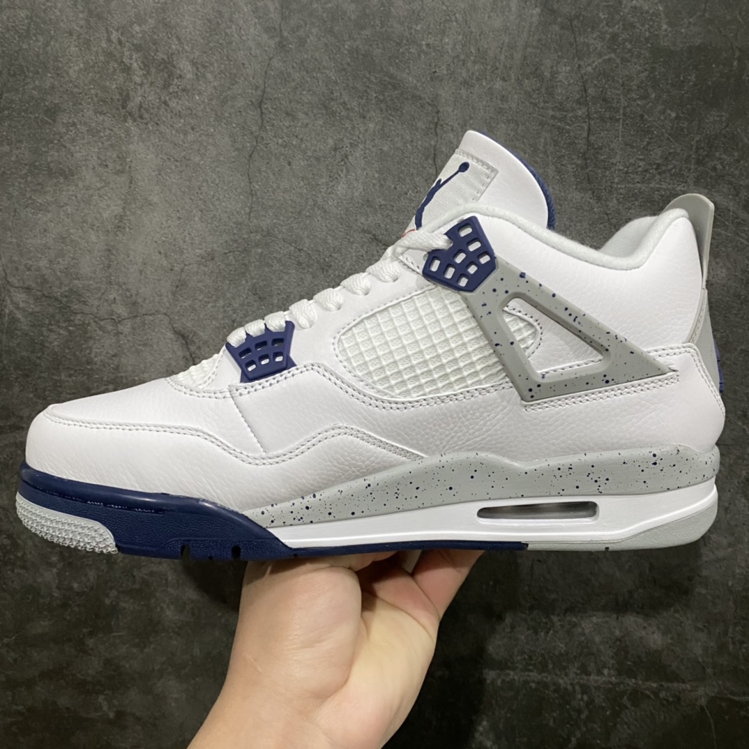 D2 version Air Jordan AJ4 Retro midnight blue DH6927-140