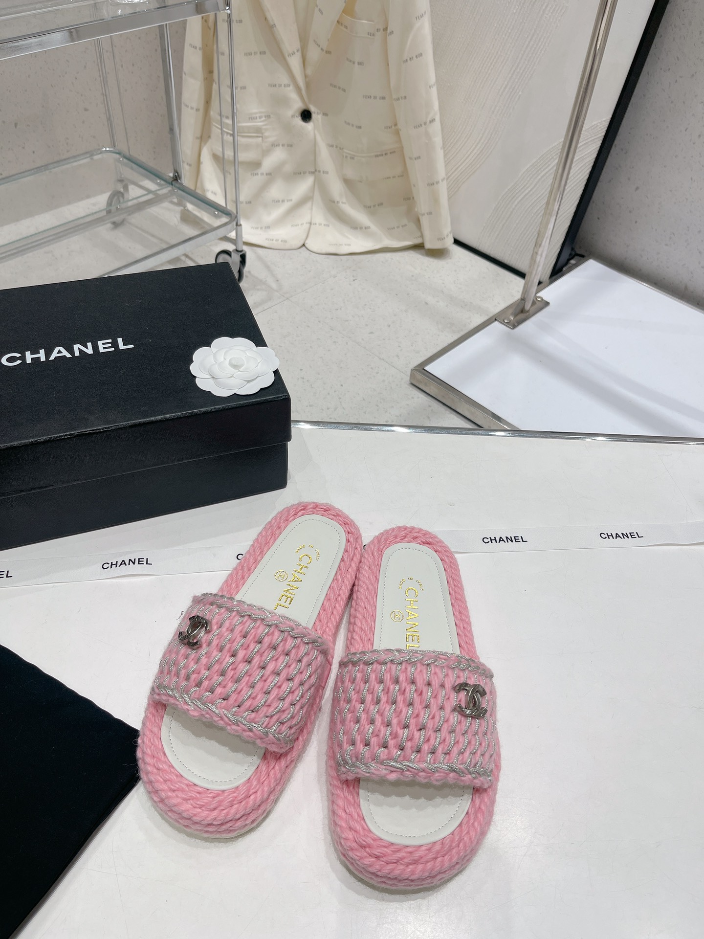 Chanel香奈儿2023凉拖系列经