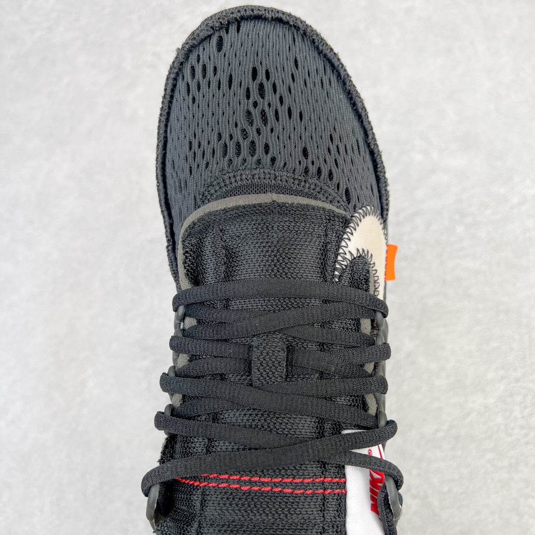 图片[4]-💰300 ＃WD纯原 OFF-WHITE x NK Air Presto The Ten OW联名耐克王 纯黑 AA3830-002 全套原纸板楦头开发 最原汁原味的灵魂版型 重金购入原鞋不断校对 采购韩国进口原厂高弹双面贾卡 原厂水洗工艺 完美比对原版正确色调 内测印字 热转移工艺 原档数据字体粗细定位均保持一致 多道万能车电脑针车工艺 锁边效果媲美原鞋 独立大底组合模具 由六个分离部分拼接 Size：36 36.5 37 38 38.5 39 40 40.5 41 42 42.5 43 44 44.5 45 46 47.5 编码：by3936070-运动鞋