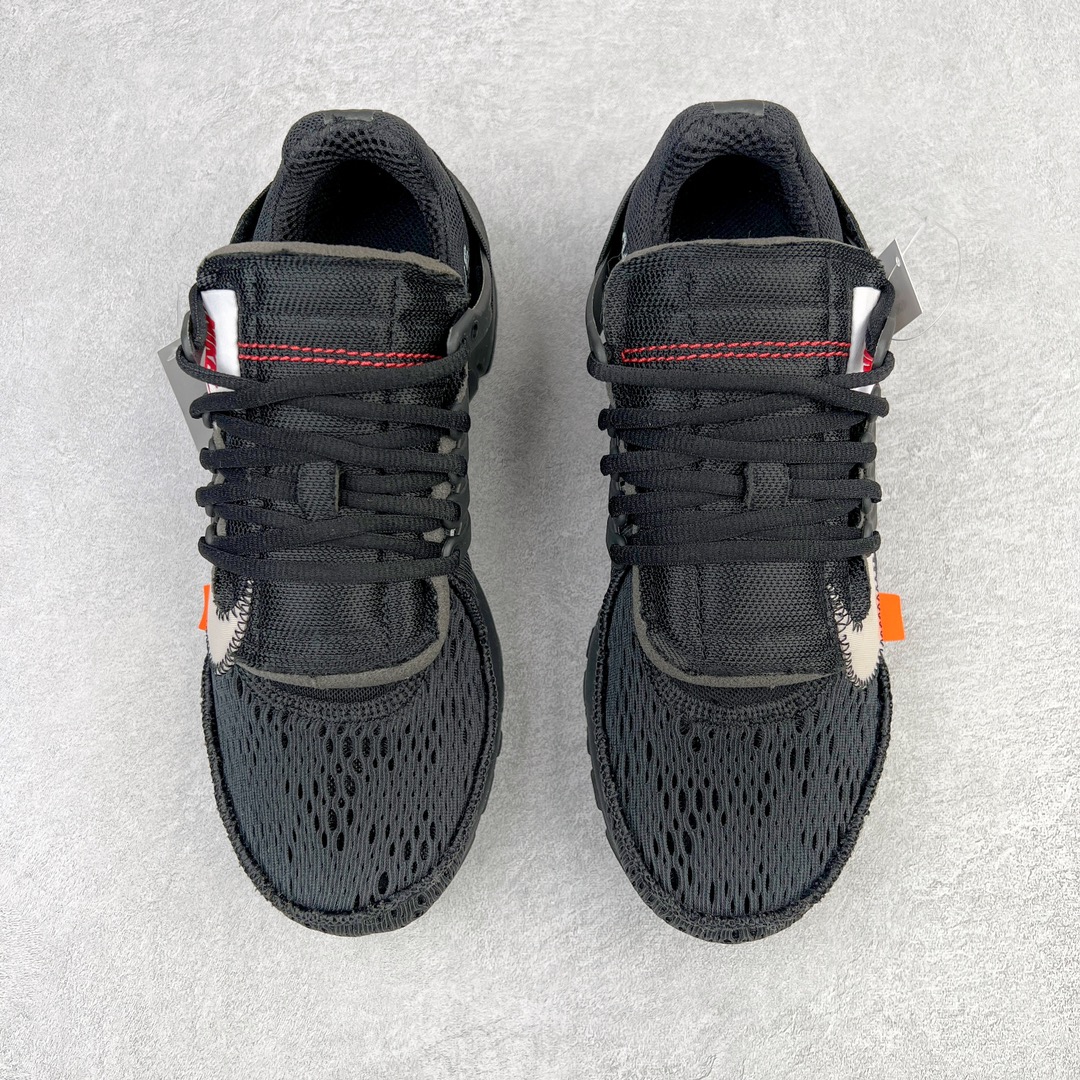 图片[2]-💰300 ＃WD纯原 OFF-WHITE x NK Air Presto The Ten OW联名耐克王 纯黑 AA3830-002 全套原纸板楦头开发 最原汁原味的灵魂版型 重金购入原鞋不断校对 采购韩国进口原厂高弹双面贾卡 原厂水洗工艺 完美比对原版正确色调 内测印字 热转移工艺 原档数据字体粗细定位均保持一致 多道万能车电脑针车工艺 锁边效果媲美原鞋 独立大底组合模具 由六个分离部分拼接 Size：36 36.5 37 38 38.5 39 40 40.5 41 42 42.5 43 44 44.5 45 46 47.5 编码：by3936070-运动鞋