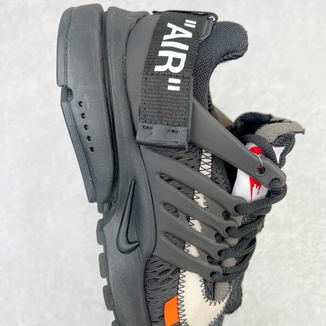 图片[6]-💰300 ＃WD纯原 OFF-WHITE x NK Air Presto The Ten OW联名耐克王 纯黑 AA3830-002 全套原纸板楦头开发 最原汁原味的灵魂版型 重金购入原鞋不断校对 采购韩国进口原厂高弹双面贾卡 原厂水洗工艺 完美比对原版正确色调 内测印字 热转移工艺 原档数据字体粗细定位均保持一致 多道万能车电脑针车工艺 锁边效果媲美原鞋 独立大底组合模具 由六个分离部分拼接 Size：36 36.5 37 38 38.5 39 40 40.5 41 42 42.5 43 44 44.5 45 46 47.5 编码：by3936070-运动鞋