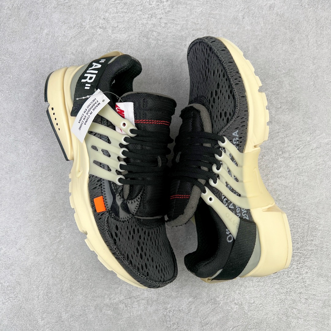 图片[3]-💰300 ＃WD纯原 OFF-WHITE x NK Air Presto The Ten OW联名耐克王 黑白 AA3830-001 全套原纸板楦头开发 最原汁原味的灵魂版型 重金购入原鞋不断校对 采购韩国进口原厂高弹双面贾卡 原厂水洗工艺 完美比对原版正确色调 内测印字 热转移工艺 原档数据字体粗细定位均保持一致 多道万能车电脑针车工艺 锁边效果媲美原鞋 独立大底组合模具 由六个分离部分拼接 Size：36 36.5 37 38 38.5 39 40 40.5 41 42 42.5 43 44 44.5 45 46 47.5 编码：by3936070-运动鞋