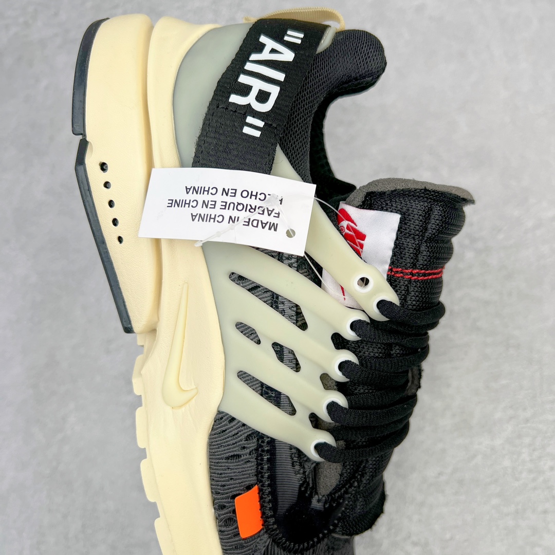 图片[5]-💰300 ＃WD纯原 OFF-WHITE x NK Air Presto The Ten OW联名耐克王 黑白 AA3830-001 全套原纸板楦头开发 最原汁原味的灵魂版型 重金购入原鞋不断校对 采购韩国进口原厂高弹双面贾卡 原厂水洗工艺 完美比对原版正确色调 内测印字 热转移工艺 原档数据字体粗细定位均保持一致 多道万能车电脑针车工艺 锁边效果媲美原鞋 独立大底组合模具 由六个分离部分拼接 Size：36 36.5 37 38 38.5 39 40 40.5 41 42 42.5 43 44 44.5 45 46 47.5 编码：by3936070-运动鞋