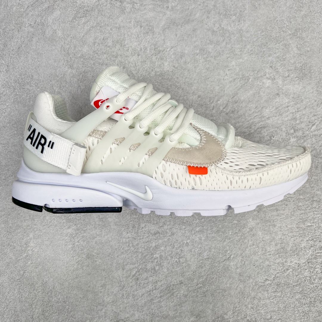 💰300 ＃WD纯原 OFF-WHITE x NK Air Presto The Ten OW联名耐克王 纯白 AA3830-100 全套原纸板楦头开发 最原汁原味的灵魂版型 重金购入原鞋不断校对 采购韩国进口原厂高弹双面贾卡 原厂水洗工艺 完美比对原版正确色调 内测印字 热转移工艺 原档数据字体粗细定位均保持一致 多道万能车电脑针车工艺 锁边效果媲美原鞋 独立大底组合模具 由六个分离部分拼接 Size：36 36.5 37 38 38.5 39 40 40.5 41 42 42.5 43 44 44.5 45 46 47.5 编码：by3936070-运动鞋