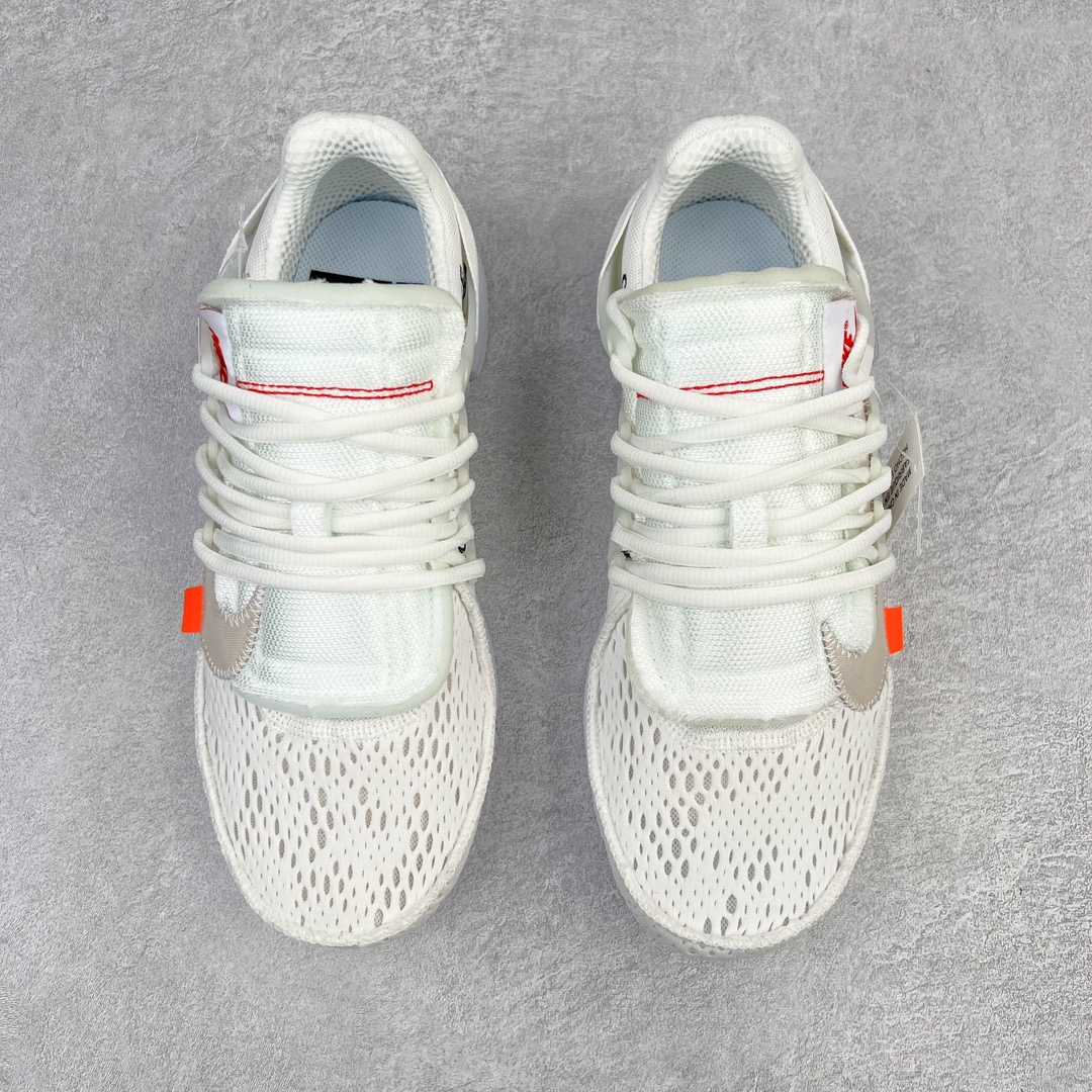 图片[2]-💰300 ＃WD纯原 OFF-WHITE x NK Air Presto The Ten OW联名耐克王 纯白 AA3830-100 全套原纸板楦头开发 最原汁原味的灵魂版型 重金购入原鞋不断校对 采购韩国进口原厂高弹双面贾卡 原厂水洗工艺 完美比对原版正确色调 内测印字 热转移工艺 原档数据字体粗细定位均保持一致 多道万能车电脑针车工艺 锁边效果媲美原鞋 独立大底组合模具 由六个分离部分拼接 Size：36 36.5 37 38 38.5 39 40 40.5 41 42 42.5 43 44 44.5 45 46 47.5 编码：by3936070-运动鞋