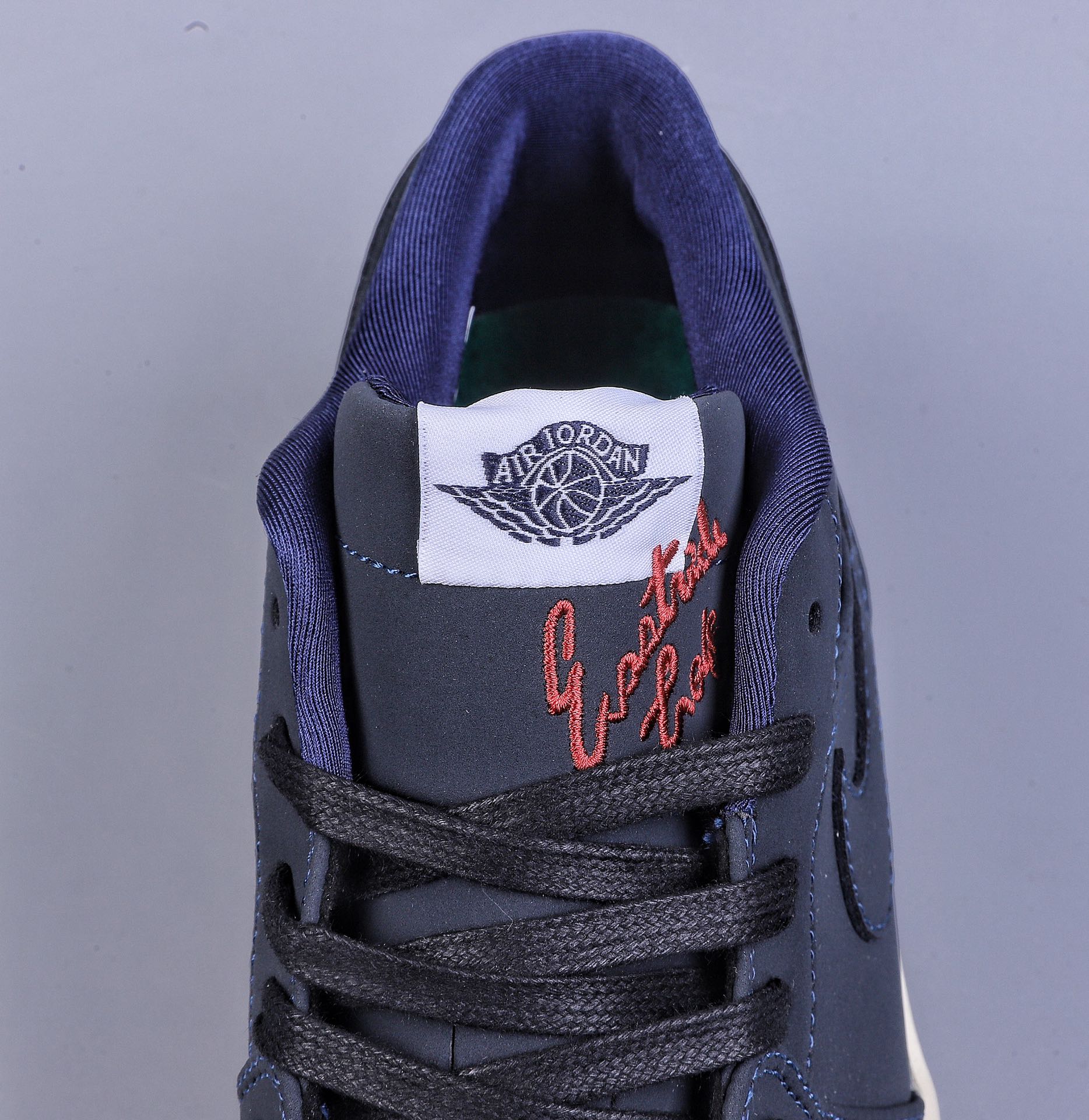 200 Eastside Golf x Air Jordan 1 Low AJ1 乔1高尔夫 黑蓝色  DV1759-448
