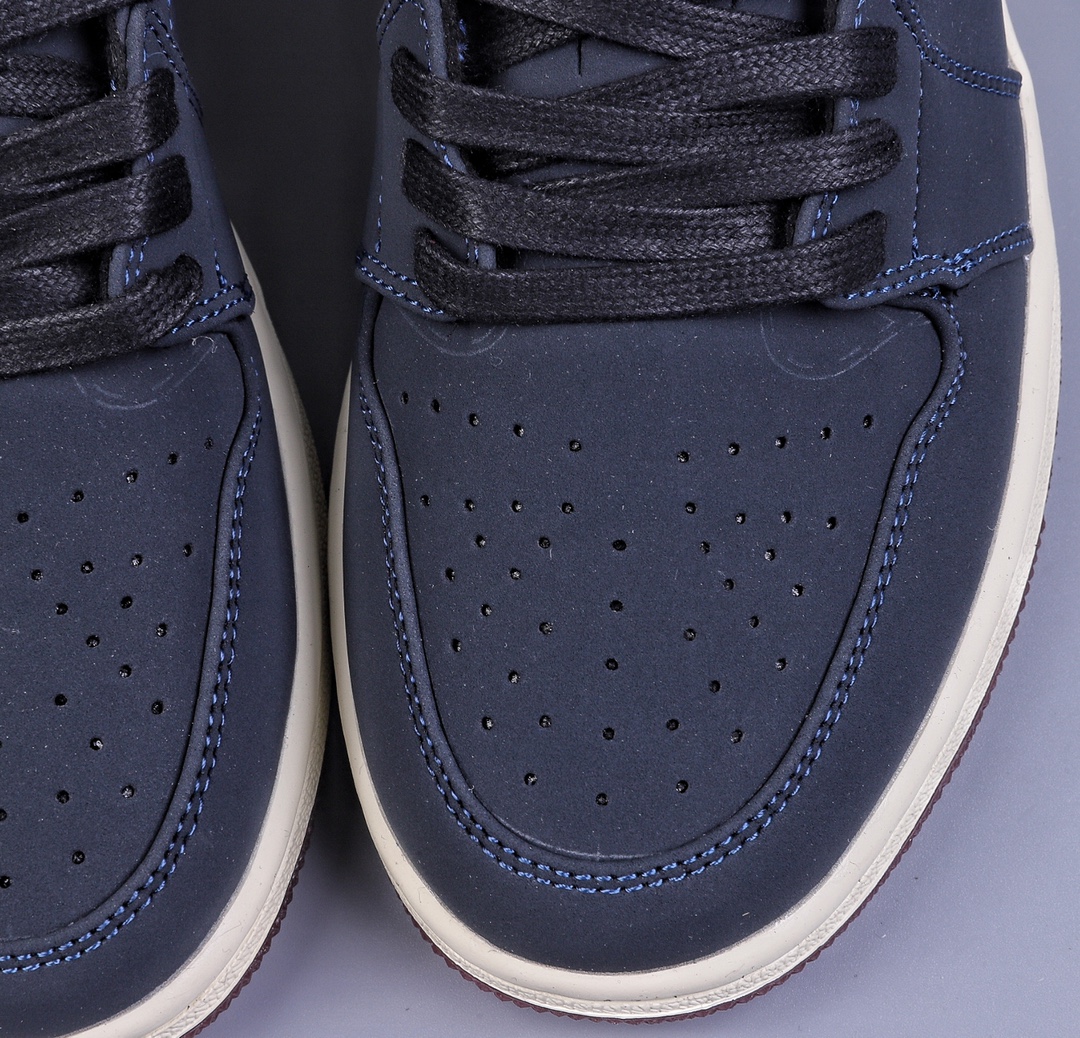 200 Eastside Golf x Air Jordan 1 Low AJ1 乔1高尔夫 黑蓝色  DV1759-448