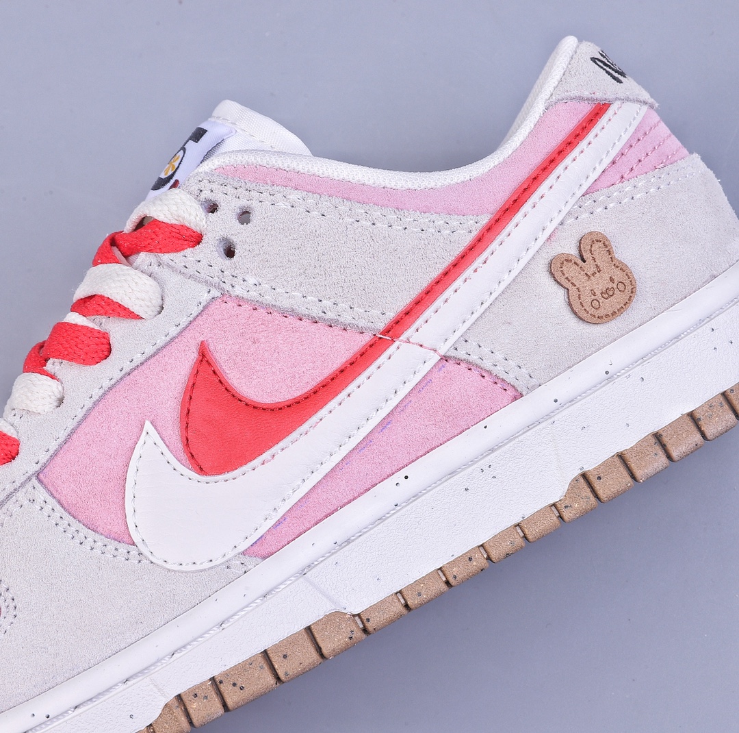 280 A版兔子饼干｜2023 CNY限定 新年礼盒版 Nike Dunk Low SE”85”经典复古休闲板鞋女款双钩DO9457-100