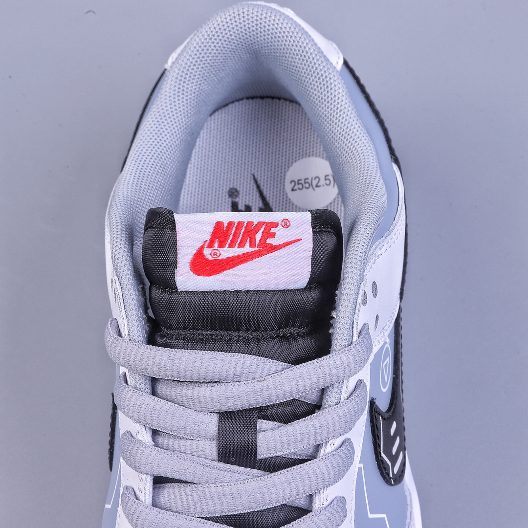 300 DK版Nike Dunk Low “灰白电玩”官网定制PS2363-003