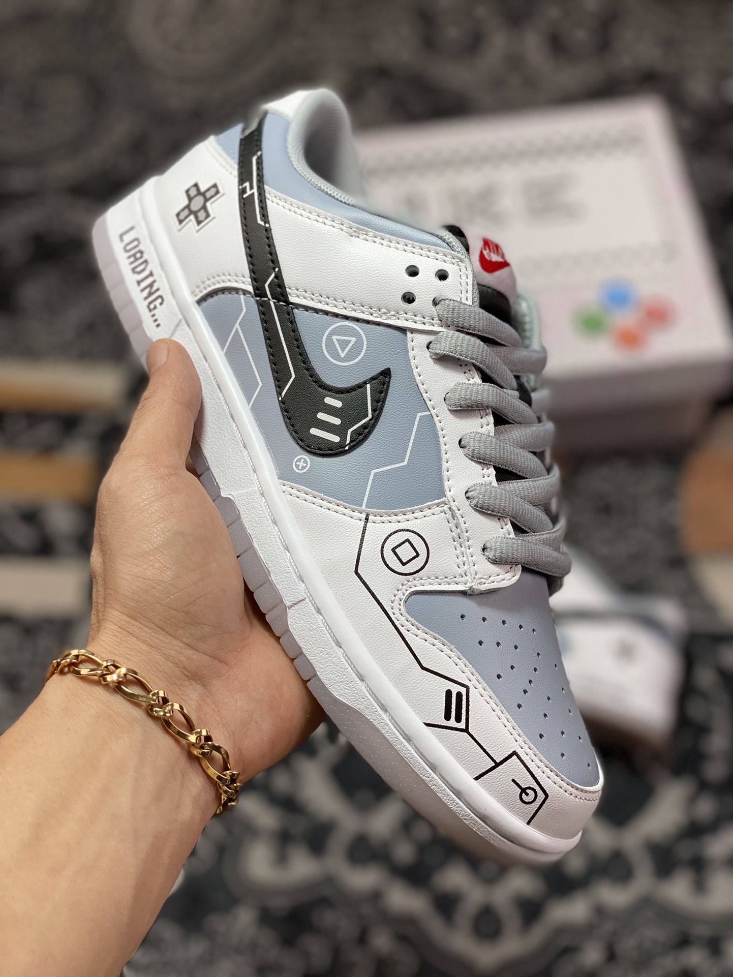 300 Nike SB Dunk Low”Game Console/Loading…’”扣篮系列低帮PS2363-003