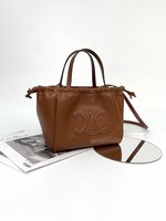 Luxury Shop
 Celine Mini Bags Caramel Cowhide Spring Collection Mini