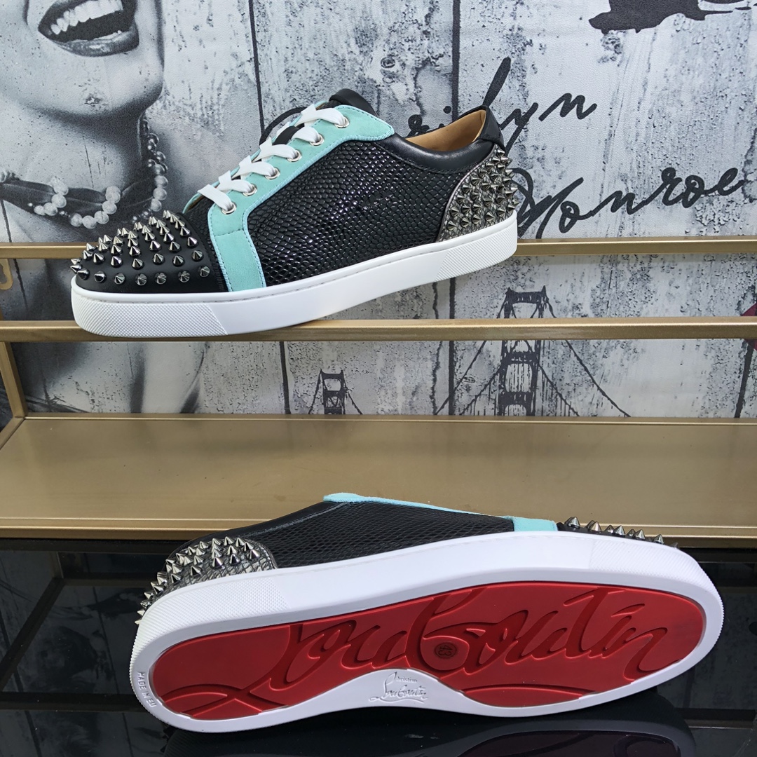 250christian louboutin(CL) Estilo completo , zapatos de tabla casuales Modelos calientes exclusivos 