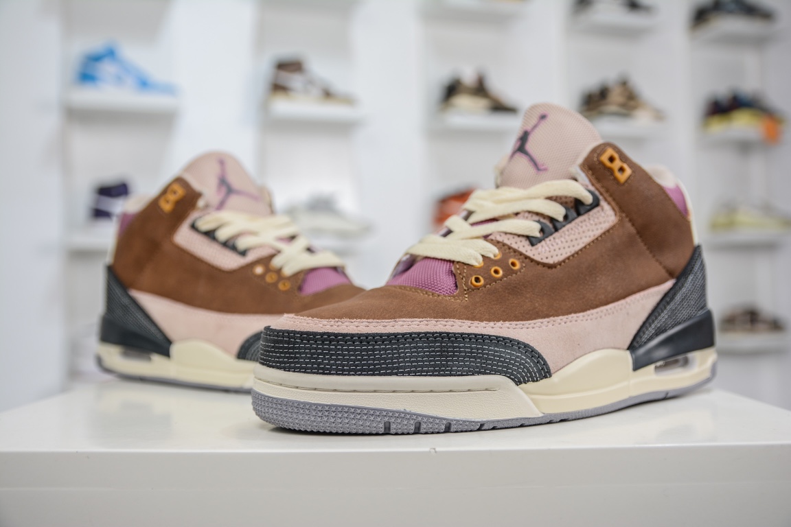 260 性价比之王Air Jordan 3 Retro SE ”棕色拼接”AJ3 乔3 DR8869-200