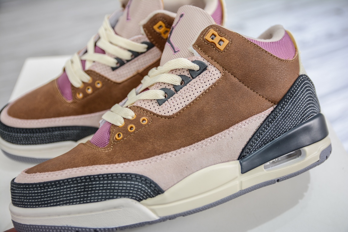 260 性价比之王Air Jordan 3 Retro SE ”棕色拼接”AJ3 乔3 DR8869-200