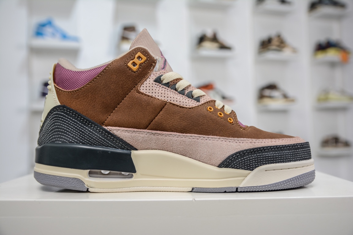 260 性价比之王Air Jordan 3 Retro SE ”棕色拼接”AJ3 乔3 DR8869-200