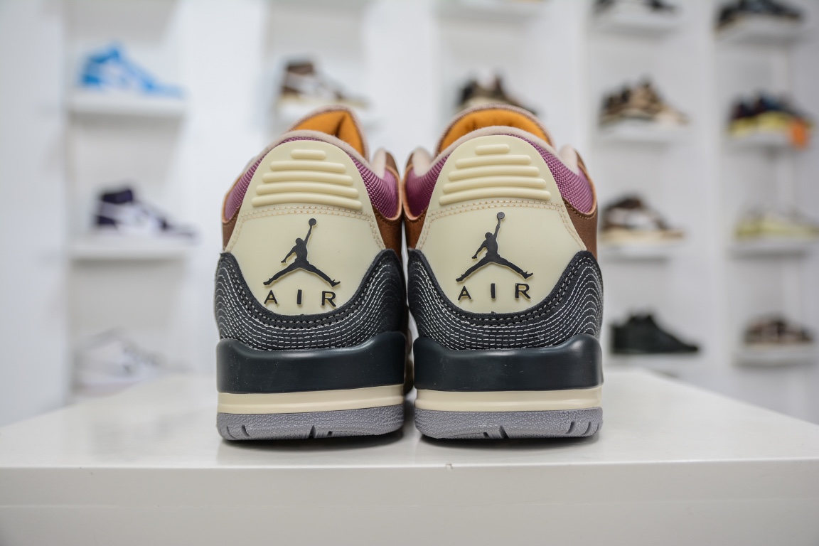 260 性价比之王Air Jordan 3 Retro SE ”棕色拼接”AJ3 乔3 DR8869-200