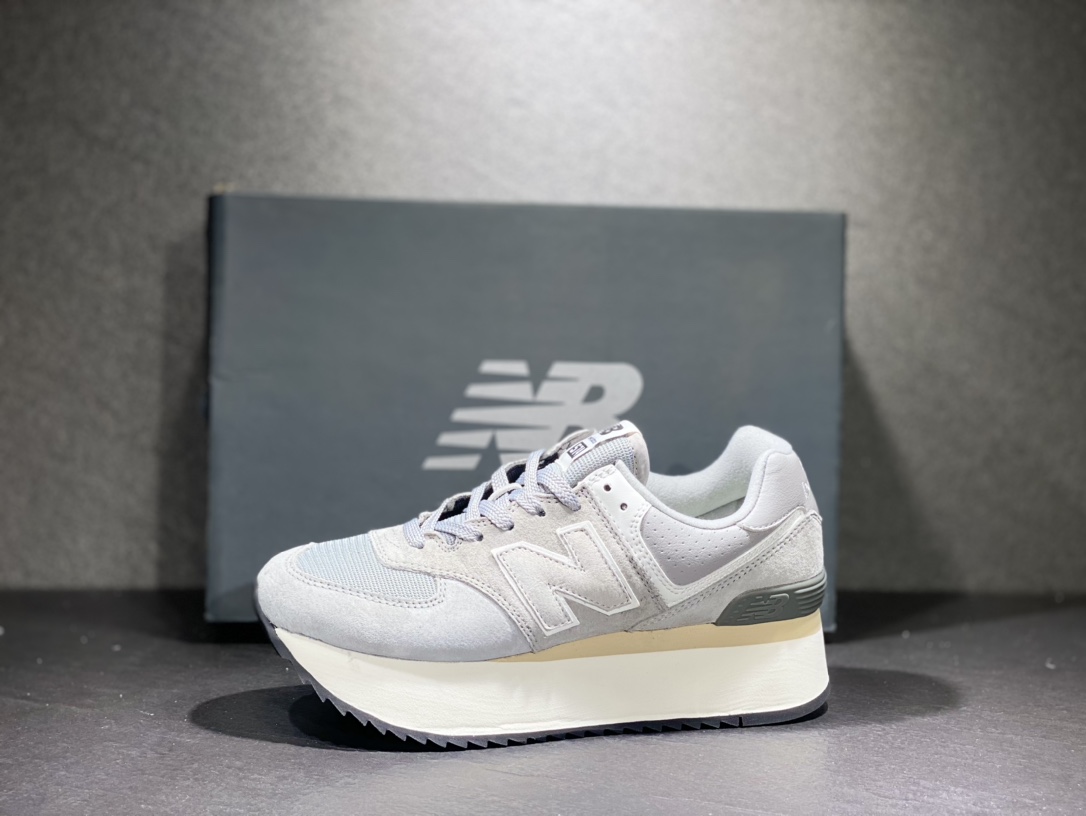 New Balance NB WL574ZAC mesh + pig leather fabric