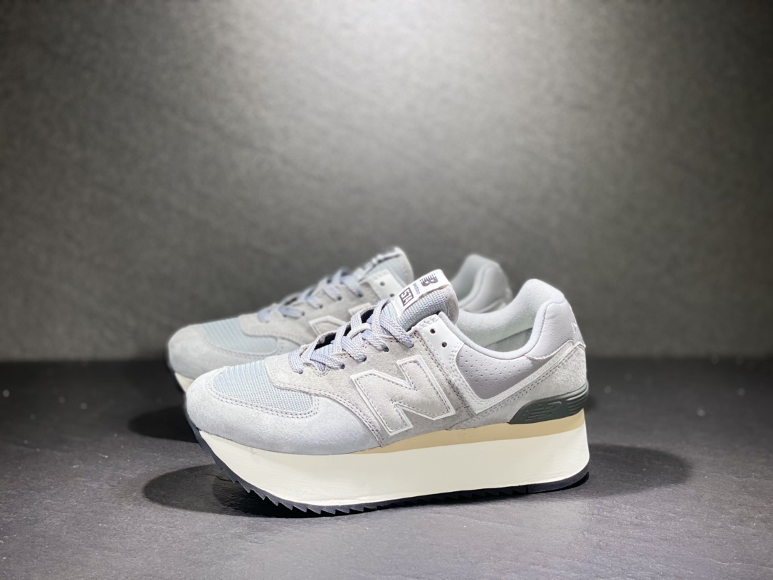 New Balance NB WL574ZAC mesh + pig leather fabric