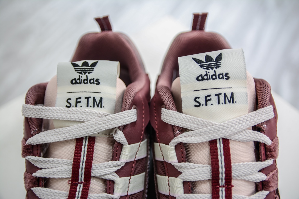 SFTM x Adidas Originals Shadowturf Beige and Black Adidas Joint Model HQ3940