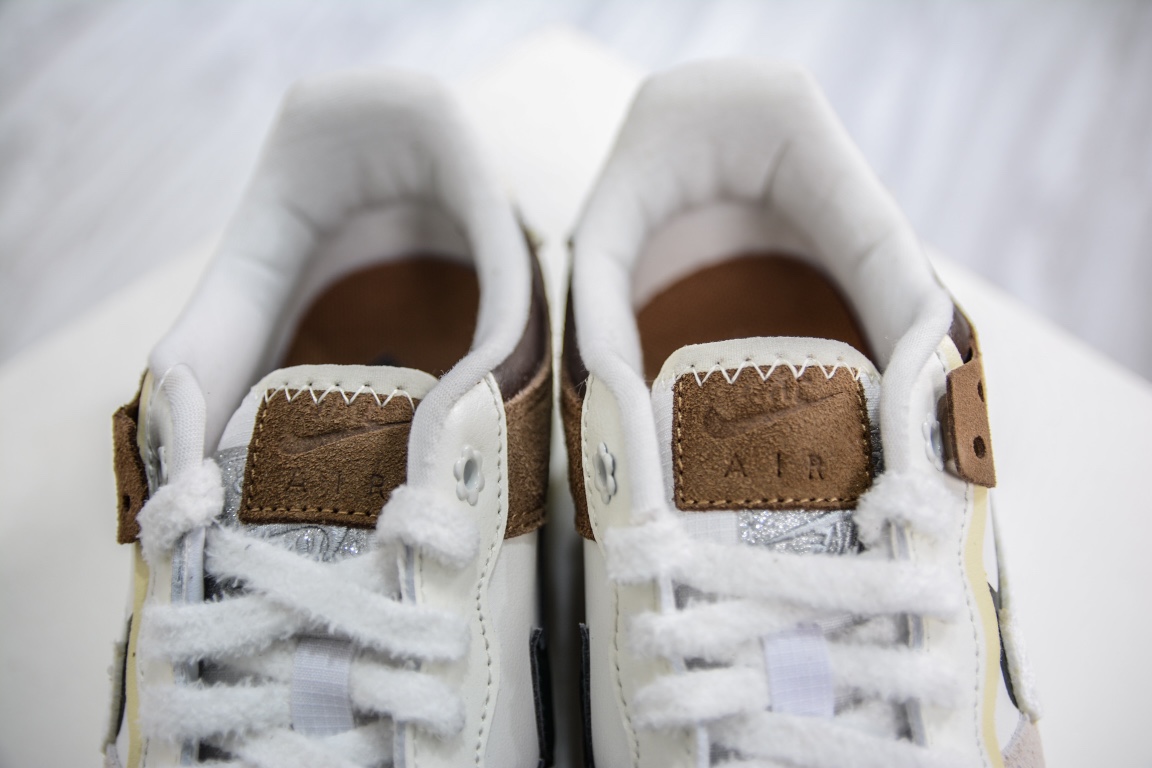 200 独家最强马卡龙 区别市面所有版本 Nike Air Force 1 Shadow 轻量增高低帮板鞋FB1857-111